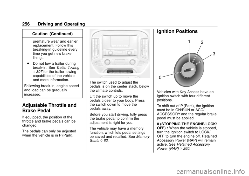 GMC SIERRA DENALI 2018 Owners Manual GMC Sierra/Sierra Denali Owner Manual (GMNA-Localizing-U.S./Canada/
Mexico-11349177) - 2018 - CRC - 10/17/17
256 Driving and Operating Caution (Continued) premature wear and earlier
replacement. Follo GMC SIERRA DENALI 2018 Owners Manual GMC Sierra/Sierra Denali Owner Manual (GMNA-Localizing-U.S./Canada/
Mexico-11349177) - 2018 - CRC - 10/17/17
256 Driving and Operating Caution (Continued) premature wear and earlier
replacement. Follo