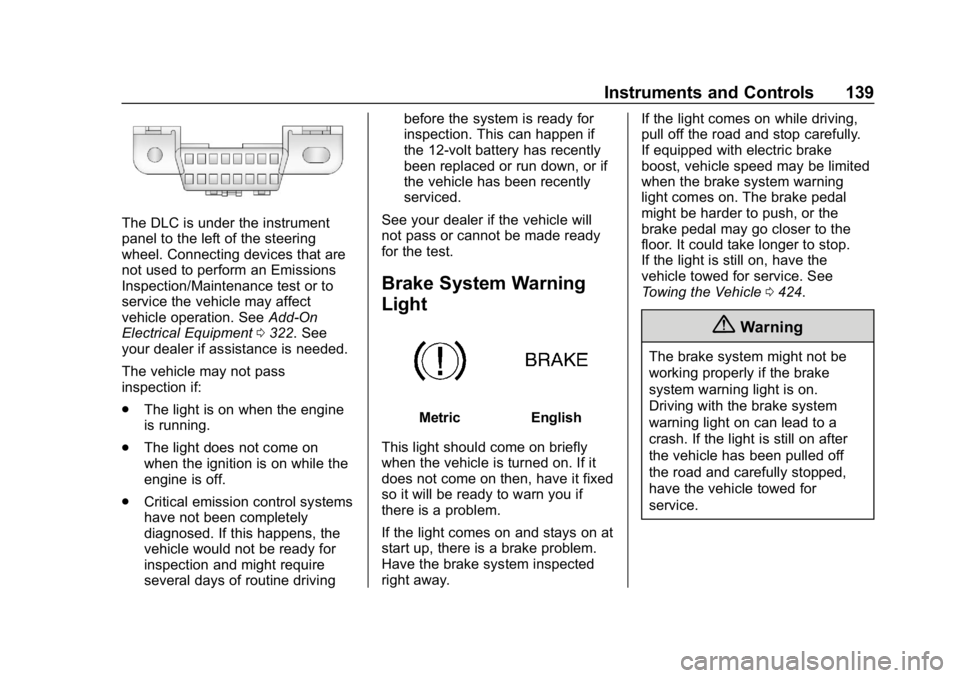 GMC SIERRA DENALI 2020 Owners Manual GMC Sierra/Sierra Denali Owner Manual (GMNA-Localizing-U.S./Canada/
Mexico-13337776) - 2020 - CRC - 8/27/19
Instruments and Controls 139
The DLC is under the instrument
panel to the left of the steeri GMC SIERRA DENALI 2020 Owners Manual GMC Sierra/Sierra Denali Owner Manual (GMNA-Localizing-U.S./Canada/
Mexico-13337776) - 2020 - CRC - 8/27/19
Instruments and Controls 139
The DLC is under the instrument
panel to the left of the steeri