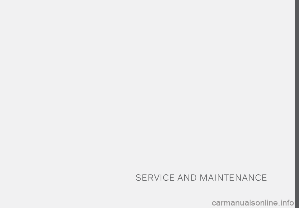 VOLVO XC40 2022  Warranty and Maintenance Records Information SERVICE AND MAINTENANCE 