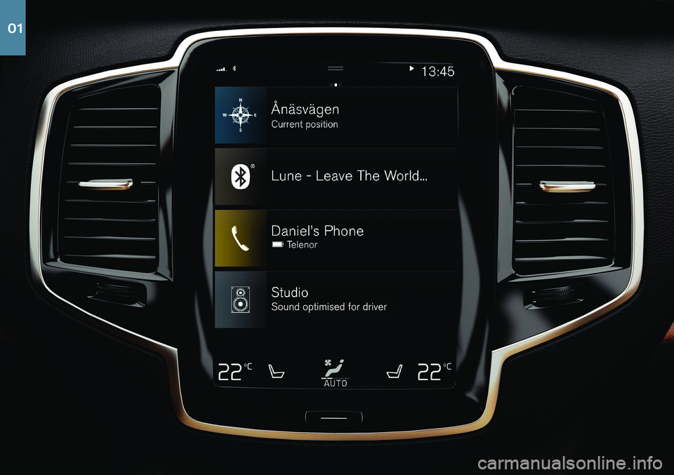 VOLVO XC90 RECHARGE 2022 Quick Guide 01 VOLVO XC90 RECHARGE 2022 Quick Guide 01