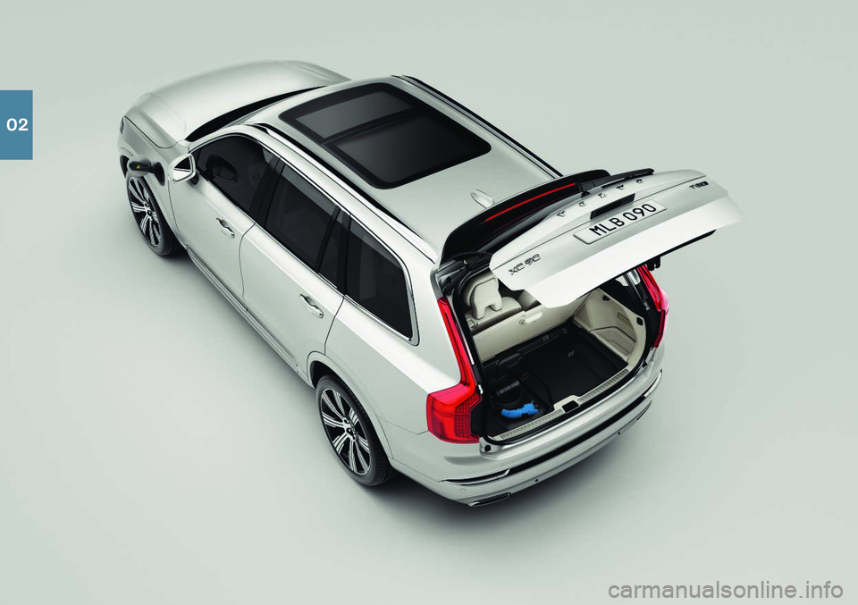VOLVO XC90 RECHARGE 2022 Quick Guide 02 VOLVO XC90 RECHARGE 2022 Quick Guide 02