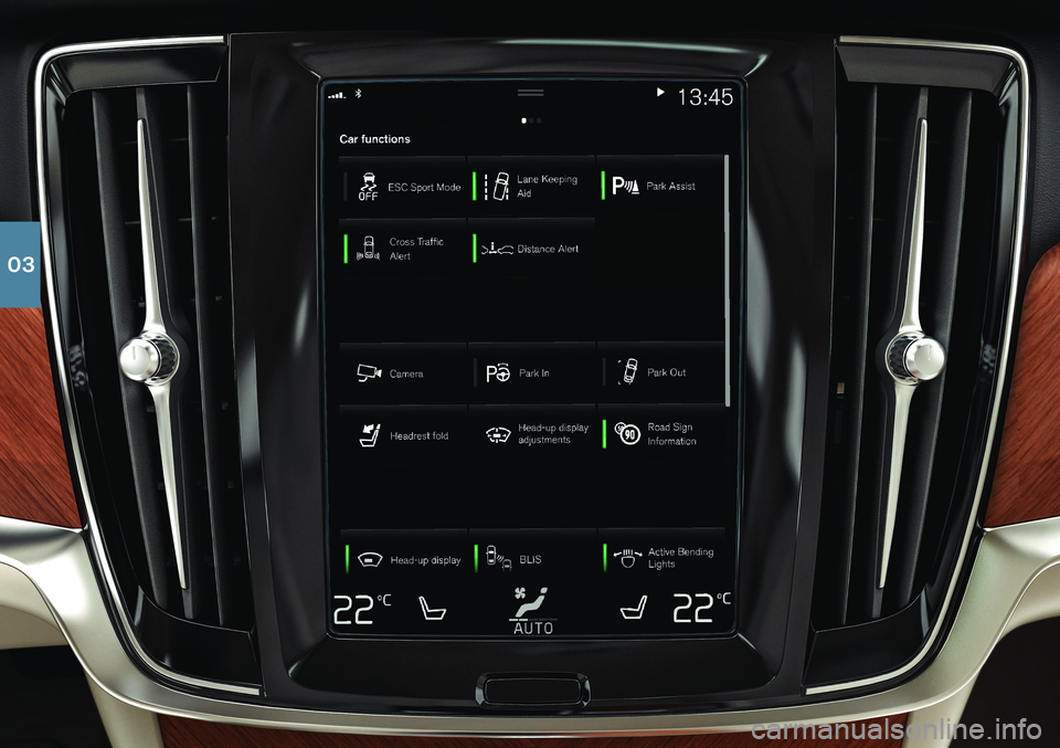 VOLVO V90 2021 Quick Guide 03 VOLVO V90 2021 Quick Guide 03