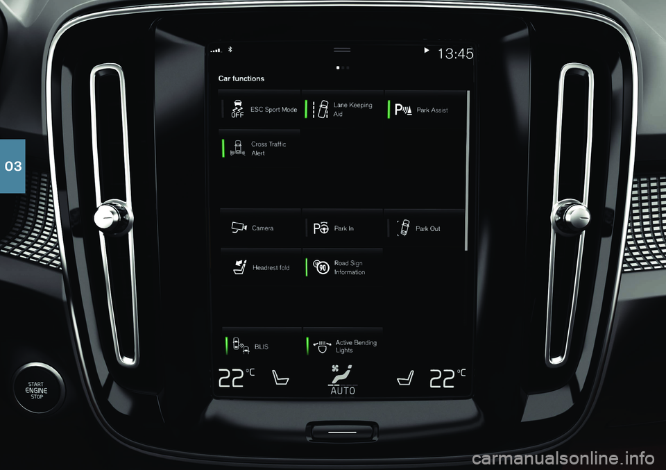 VOLVO XC40 2021  Quick Guide 03   