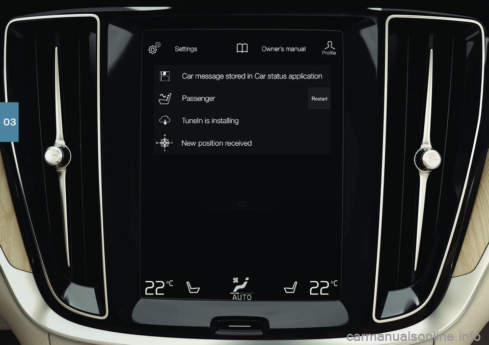 VOLVO S60 2020 Quick Guide 03 VOLVO S60 2020 Quick Guide 03