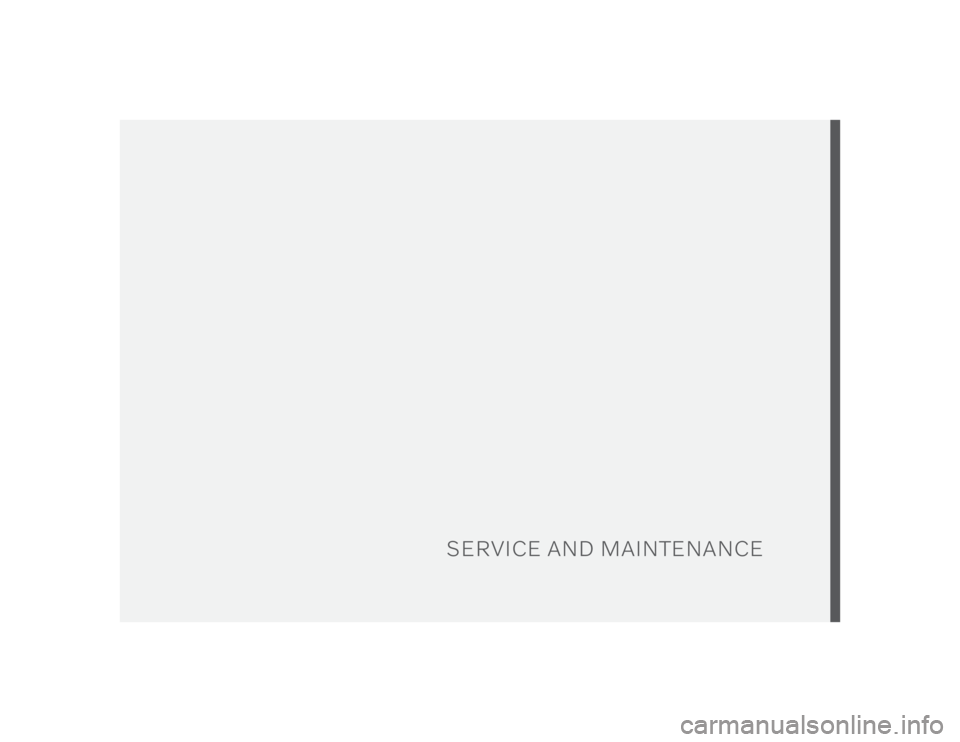 VOLVO S60 2020  Warranty and Maintenance Records Information SERVICE AND MAINTENANCE 