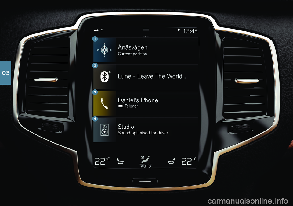 VOLVO XC90 2020 Quick Guide 03 VOLVO XC90 2020 Quick Guide 03