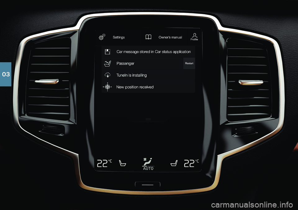 VOLVO XC90 2020 Quick Guide 03 VOLVO XC90 2020 Quick Guide 03