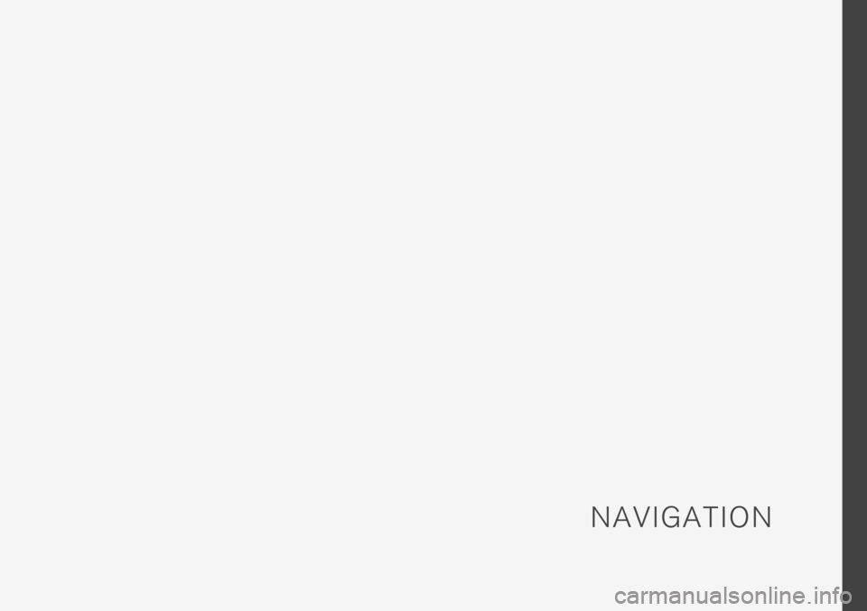 VOLVO V90 CROSS COUNTRY 2019  Sensus Navigation Manual N A V I G A T I O N 