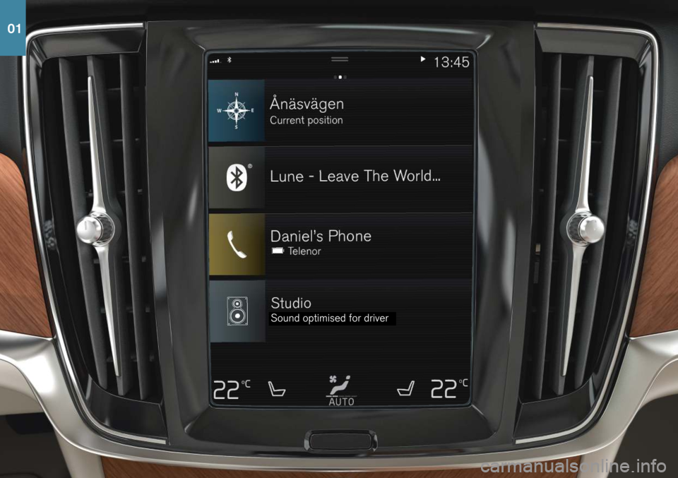 VOLVO S90 T8 2019 Quick Guide 01 VOLVO S90 T8 2019 Quick Guide 01