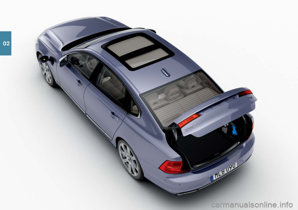 VOLVO S90 T8 2019 Quick Guide 02 VOLVO S90 T8 2019 Quick Guide 02