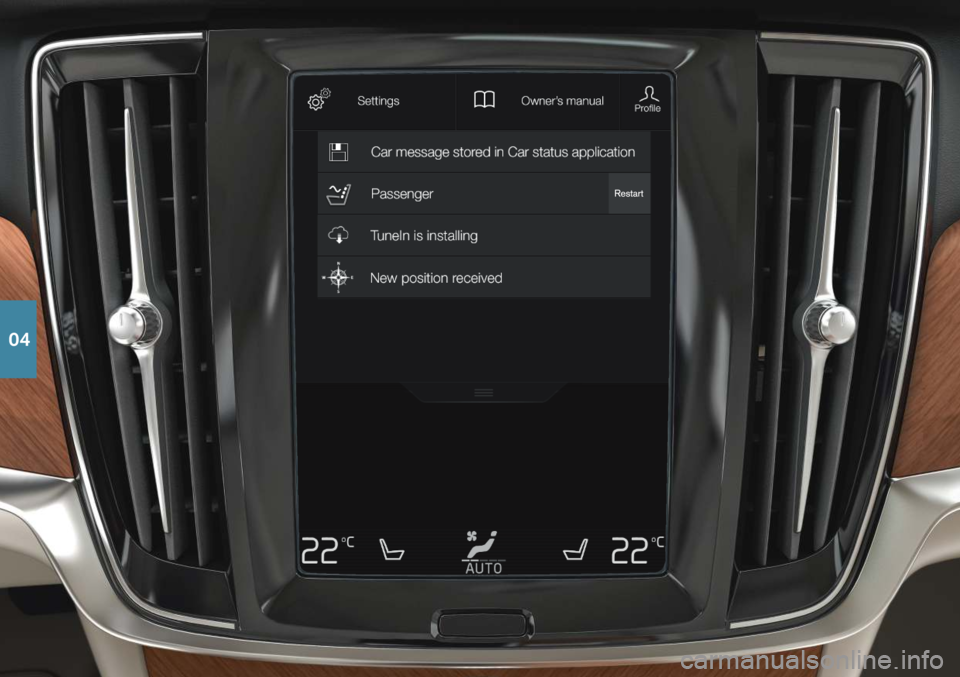 VOLVO S90 T8 2019 Quick Guide 04 VOLVO S90 T8 2019 Quick Guide 04