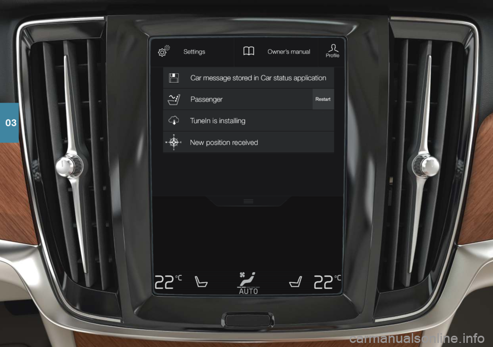 VOLVO V90 CROSS COUNTRY 2019 Quick Guide 03 VOLVO V90 CROSS COUNTRY 2019 Quick Guide 03
