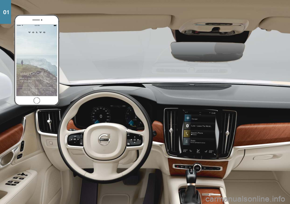 VOLVO V90 CROSS COUNTRY 2019 Quick Guide 01 VOLVO V90 CROSS COUNTRY 2019 Quick Guide 01