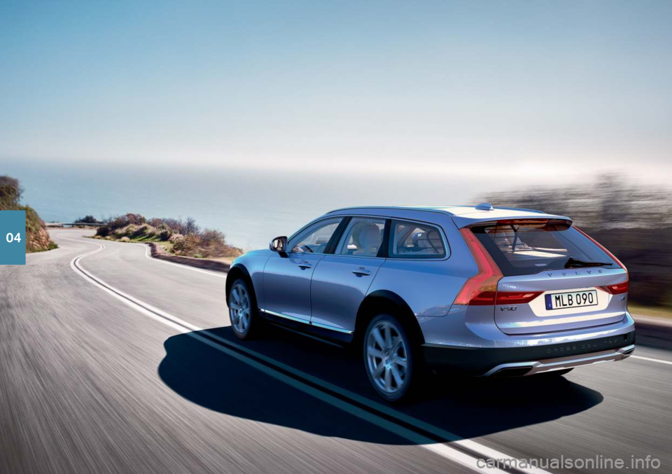 VOLVO V90 CROSS COUNTRY 2019 Quick Guide 04 VOLVO V90 CROSS COUNTRY 2019 Quick Guide 04