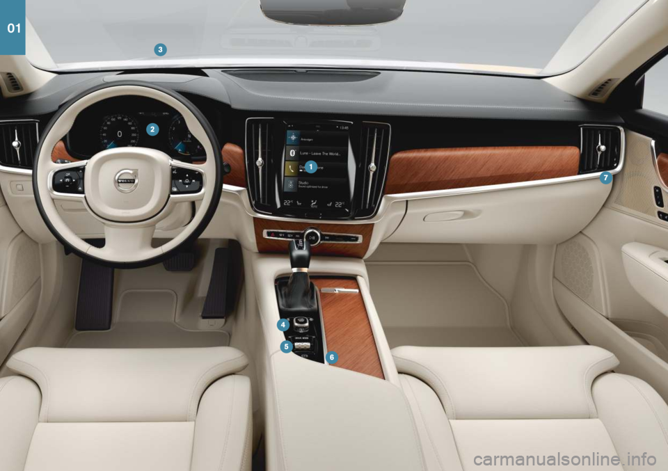 VOLVO V90 CROSS COUNTRY 2019 Quick Guide 01 VOLVO V90 CROSS COUNTRY 2019 Quick Guide 01