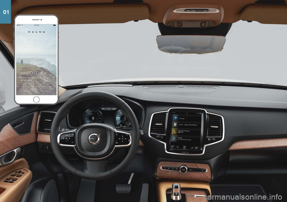 VOLVO XC90 T8 2019 Quick Guide 01 VOLVO XC90 T8 2019 Quick Guide 01