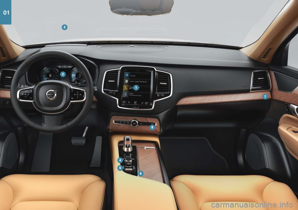 VOLVO XC90 T8 2019 Quick Guide 01 VOLVO XC90 T8 2019 Quick Guide 01
