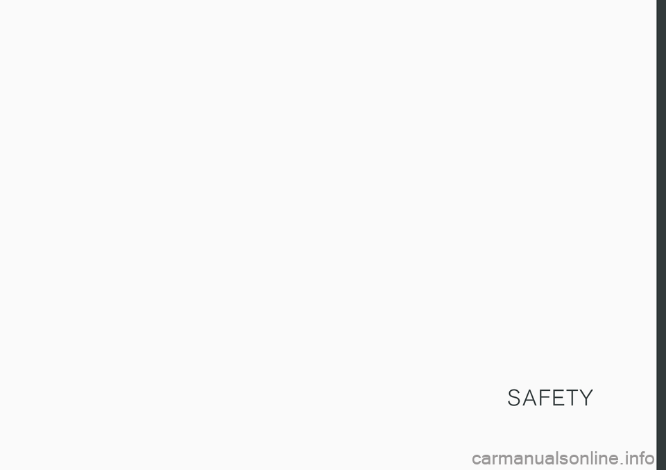 VOLVO S60 2018 Owner´s Manual S A F E T Y VOLVO S60 2018 Owner´s Manual S A F E T Y