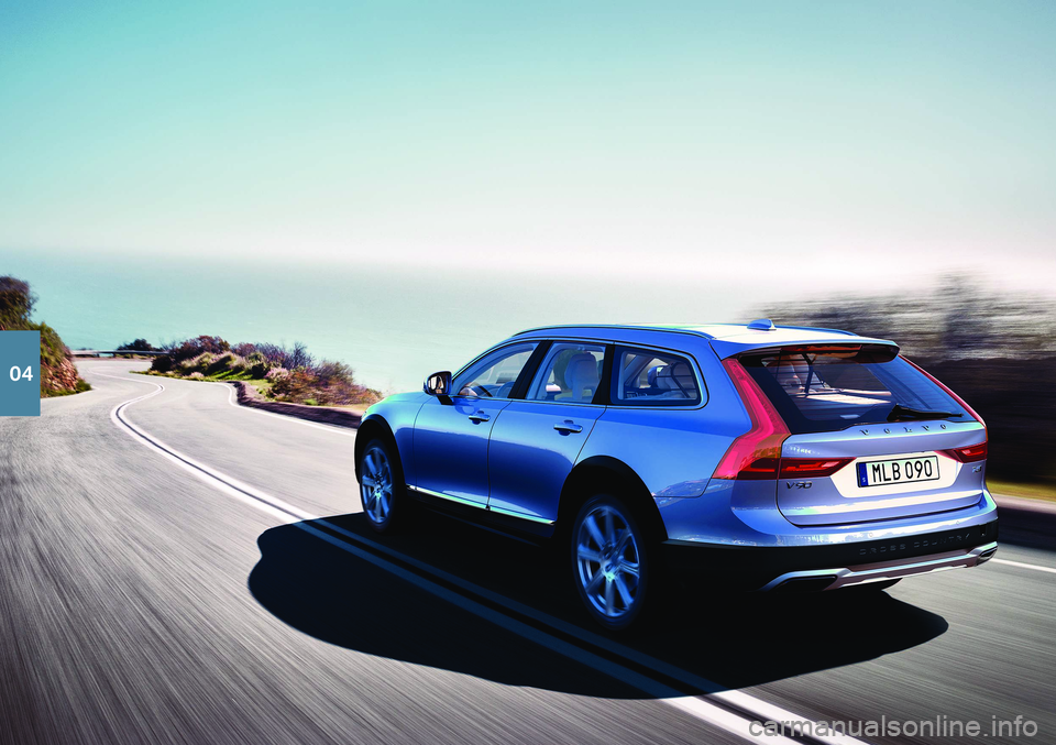 VOLVO V90 CROSS COUNTRY 2018 Quick Guide 04 VOLVO V90 CROSS COUNTRY 2018 Quick Guide 04