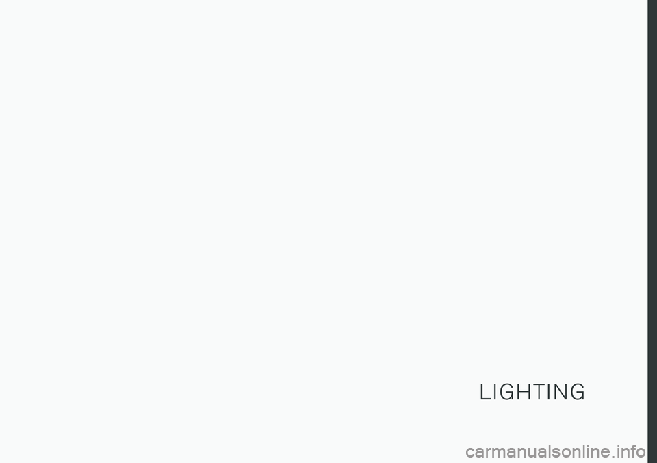 VOLVO XC60 T8 2018  Owner´s Manual L I G H T I N G 