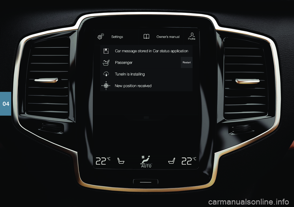 VOLVO XC90 T8 2018  Quick Guide 04   