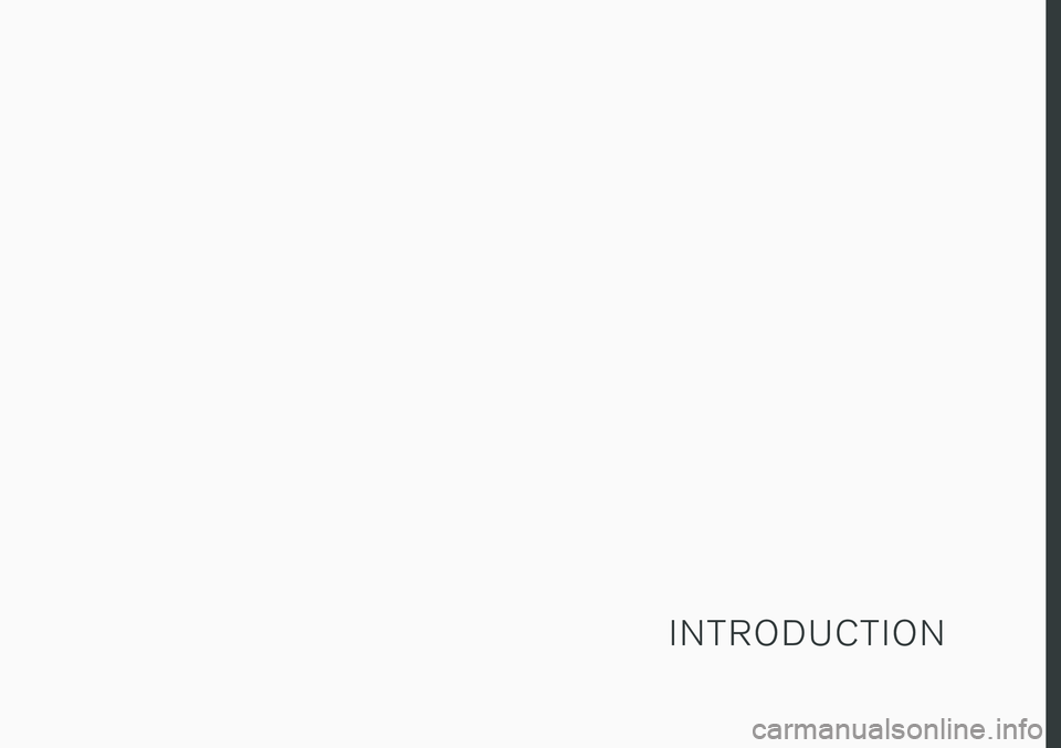 VOLVO S60 CROSS COUNTRY 2017  Owner´s Manual I N T R O D U C T I O N 