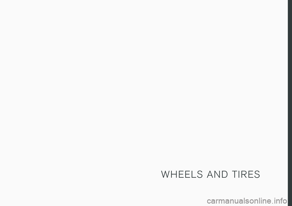 VOLVO V60 2017 Owner´s Manual W H E E L S A N D T I R E S VOLVO V60 2017 Owner´s Manual W H E E L S A N D T I R E S