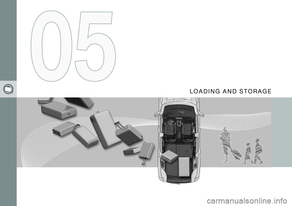 VOLVO S60 INSCRIPTION 2016  Owner´s Manual L O A D I N G   A N D   S T O R A G E  