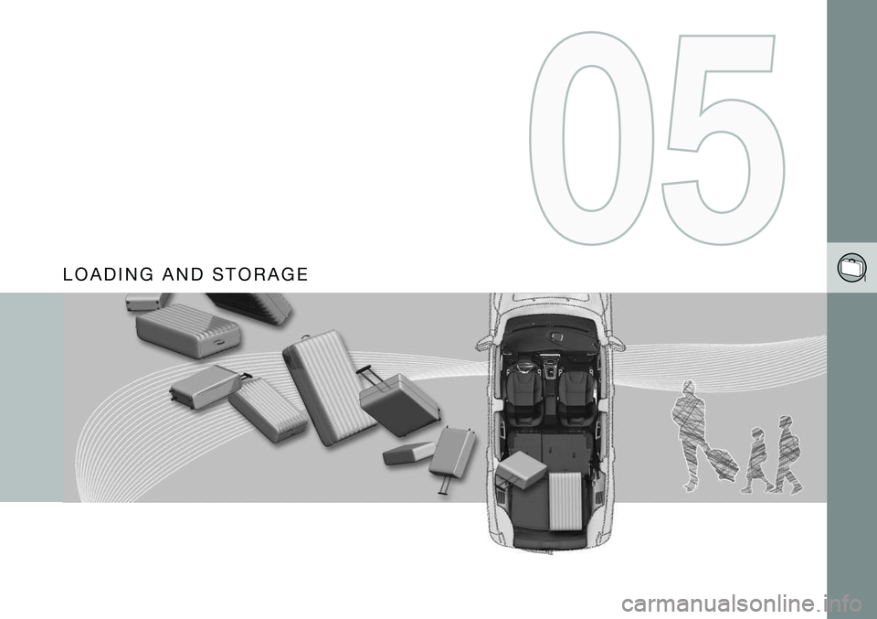 VOLVO XC60 2016  Owner´s Manual L O A D I N G   A N D   S T O R A G E  