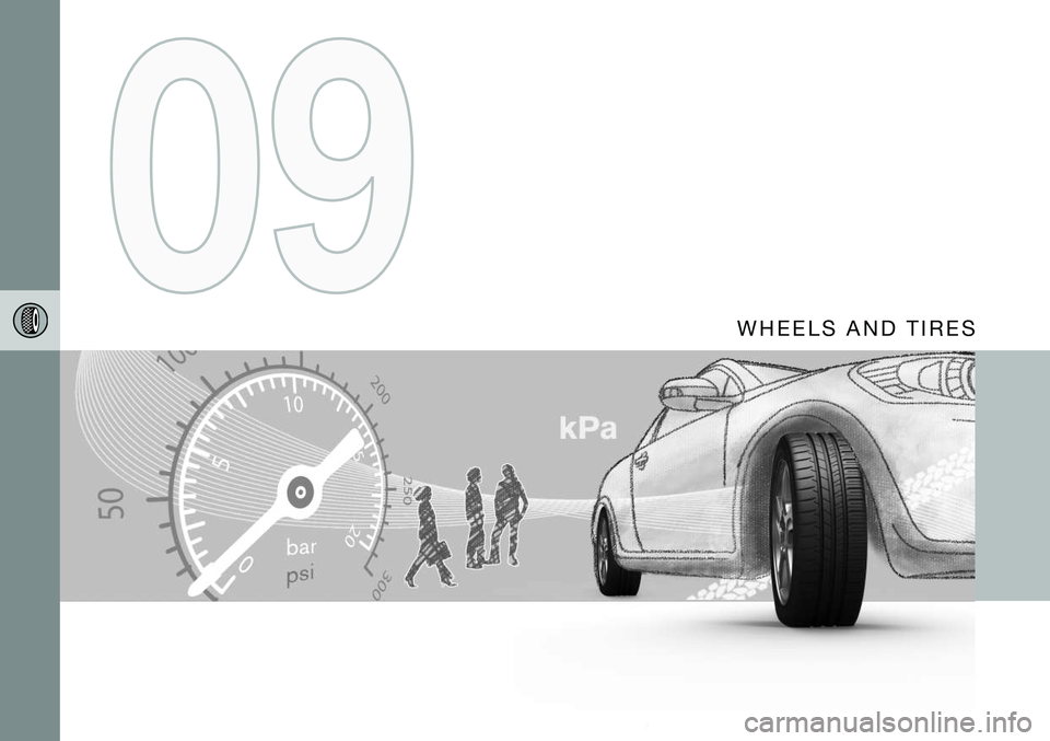 VOLVO XC60 2016  Owner´s Manual W H E E L S   A N D   T I R E S  