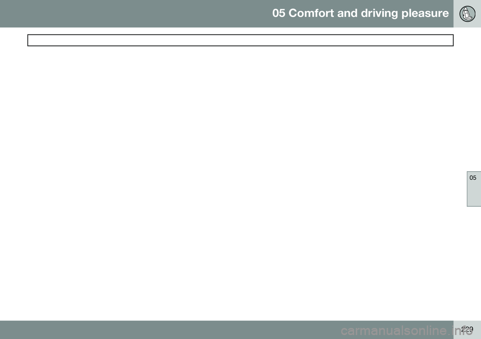 VOLVO S80 2015  Owner´s Manual 05 Comfort and driving pleasure
 
05
229 