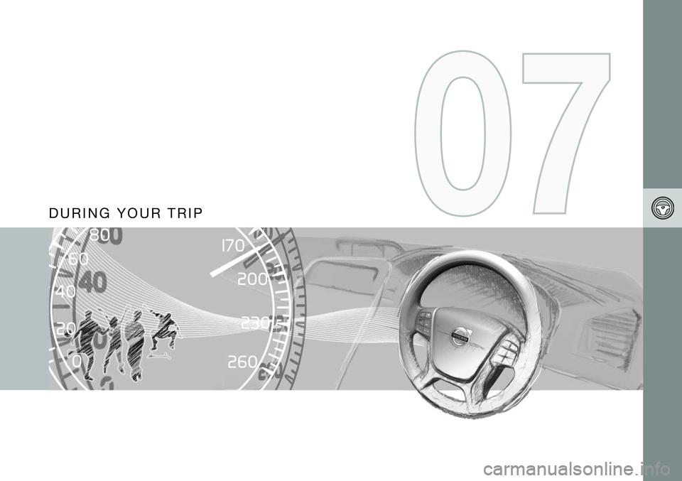 VOLVO S80 2015  Owner´s Manual D U R I N G   Y O U R   T R I P  