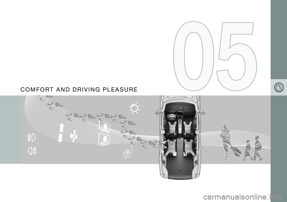 VOLVO V60 2015 Owner´s Manual C O M F O R T A N D D R I V I N G P L E A S U R E VOLVO V60 2015 Owner´s Manual C O M F O R T A N D D R I V I N G P L E A S U R E
