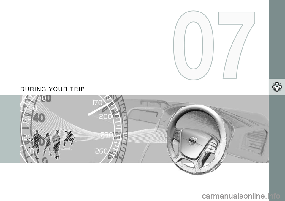 VOLVO S80 2014  Owner´s Manual D U R I N G   Y O U R   T R I P  
