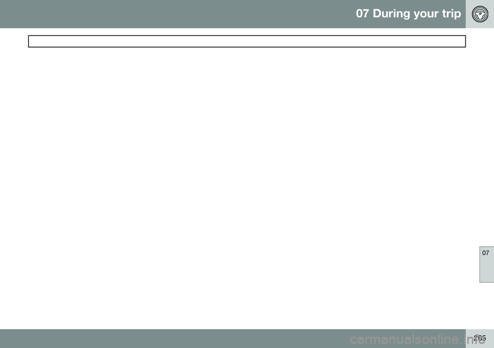 VOLVO S80 2014  Owner´s Manual 07 During your trip
 
07
285 