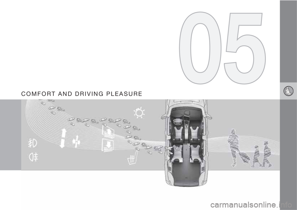 VOLVO S80 2013  Owner´s Manual COMFORT AND DRIVING PLEASURE 