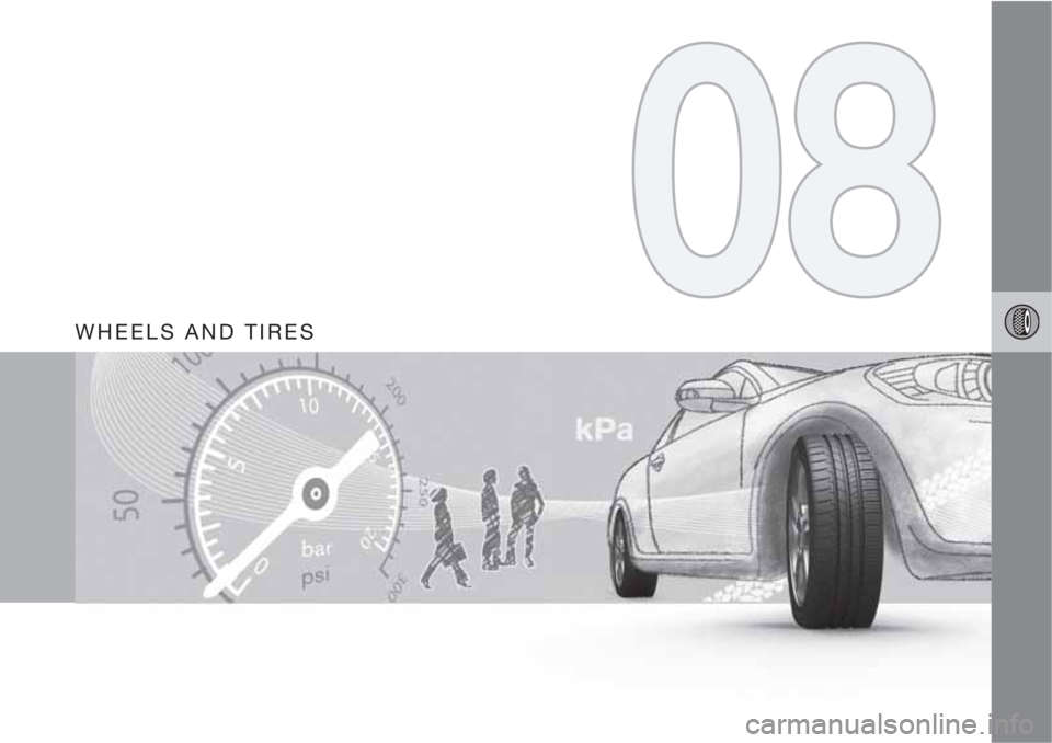 VOLVO XC60 2013  Owner´s Manual WHEELS AND TIRES 