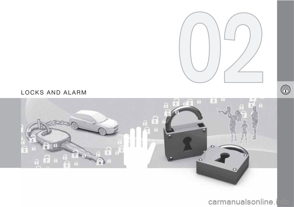 VOLVO XC60 2013  Owner´s Manual LOCKS AND ALARM 