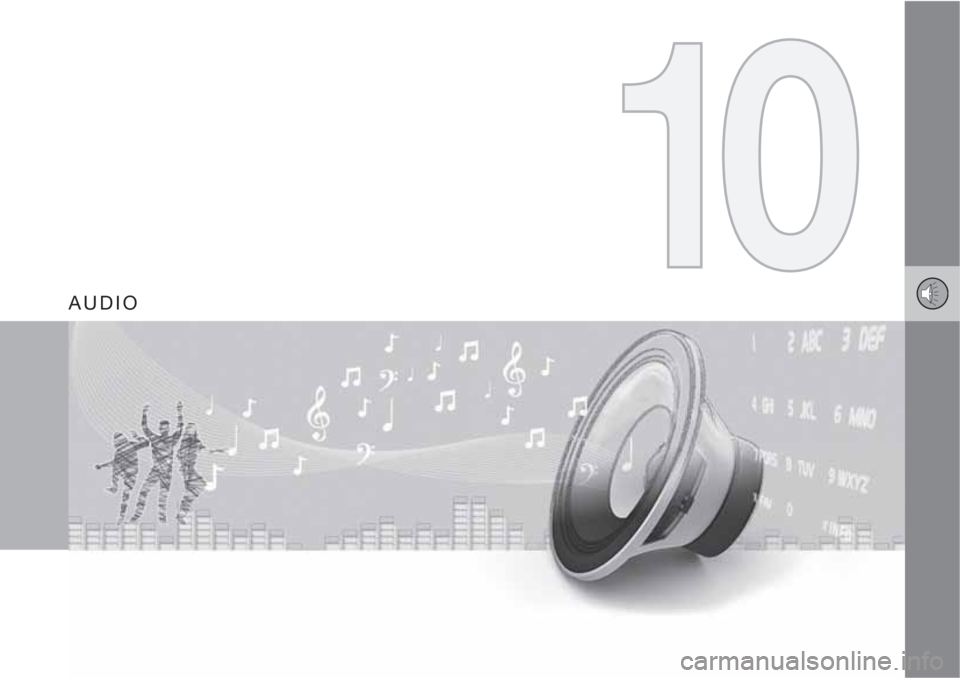 VOLVO S40 2011  Owner´s Manual AUDIO 