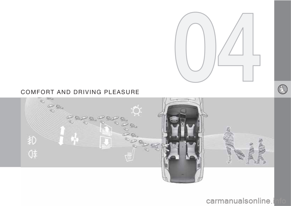 VOLVO XC60 2011  Owner´s Manual COMFORT AND DRIVING PLEASURE 