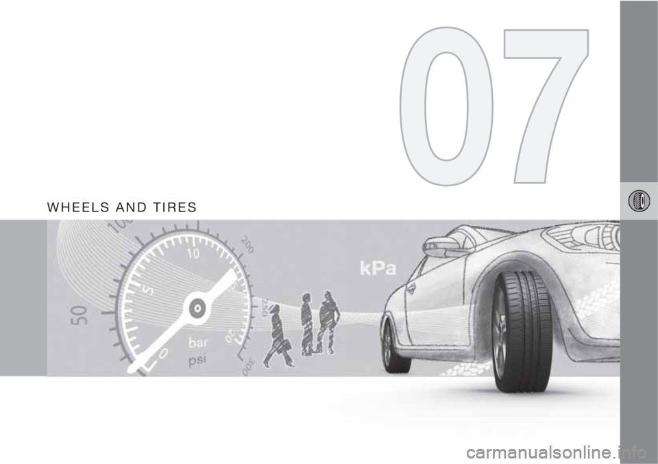 VOLVO XC60 2011  Owner´s Manual WHEELS AND TIRES 