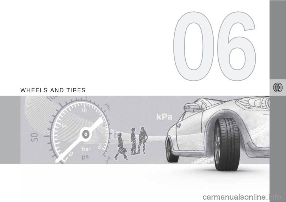 VOLVO XC70 2011  Owner´s Manual WHEELS AND TIRES 