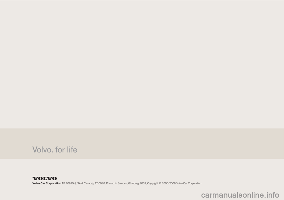 VOLVO C30 2010  Owner´s Manual 		
	
	

 !"#$%& 