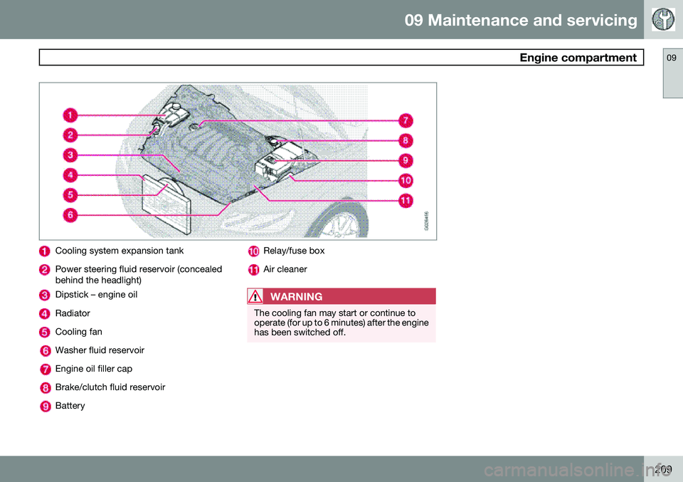 VOLVO C70 CONVERTIBLE 2009  Owner´s Manual 