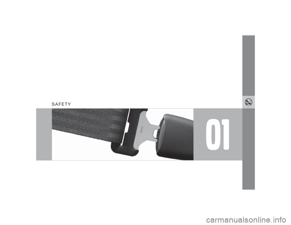 VOLVO S40 2009  Owner´s Manual 01
SAFETY 