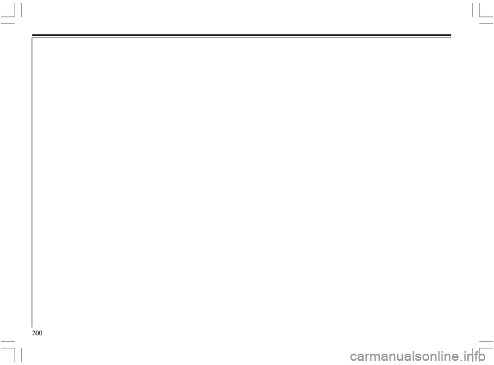 VOLVO XC70 2006  Owner´s Manual 200 