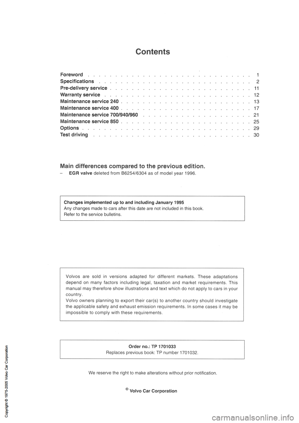 VOLVO 240 1991 Service Repair Manual VOLVO 240 1991 Service Repair Manual