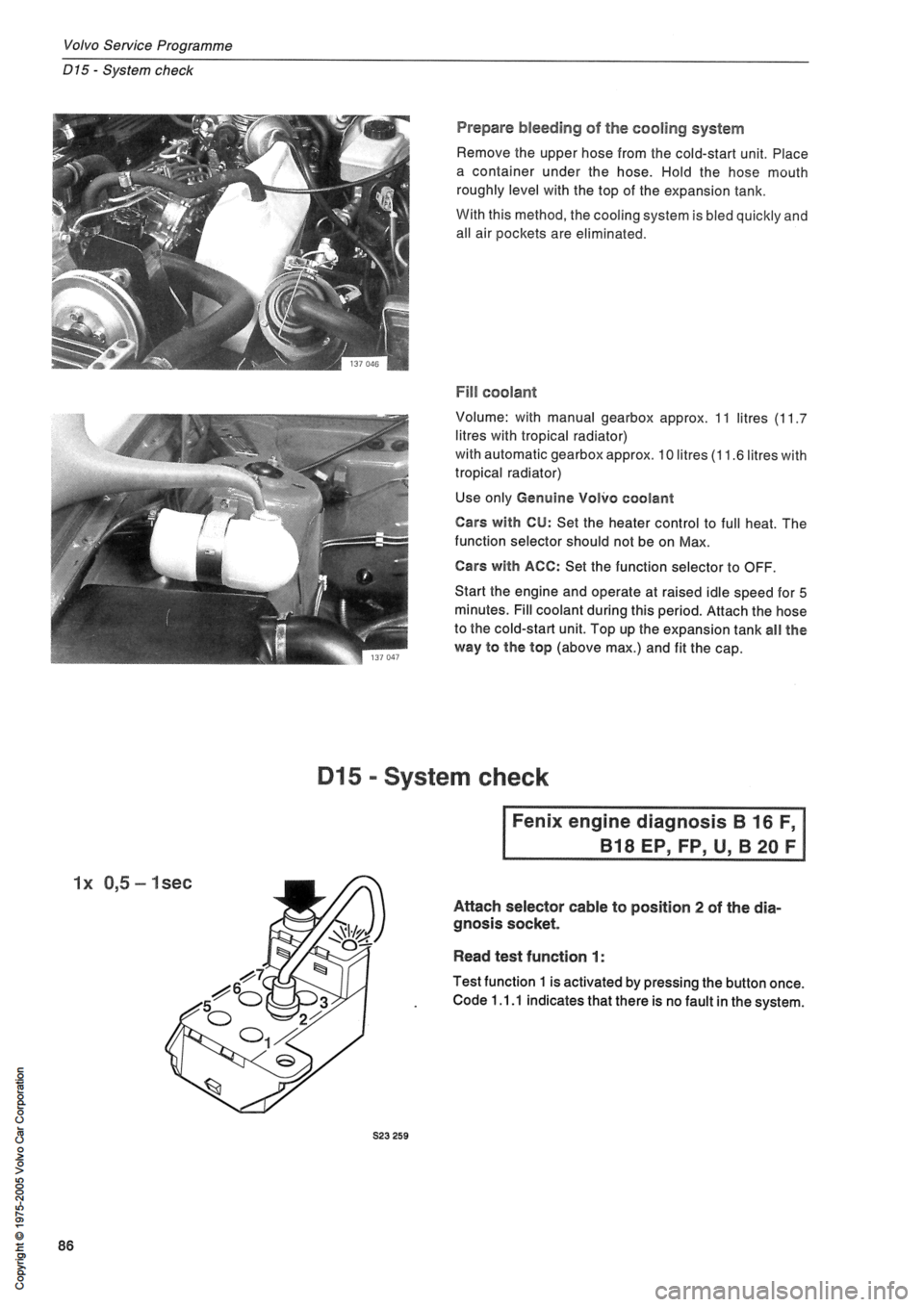 VOLVO 240 1991  Service Repair Manual 