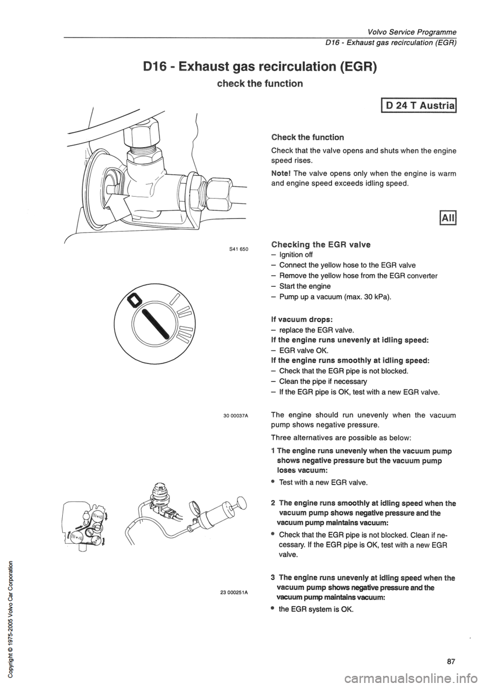 VOLVO 240 1991  Service Repair Manual 