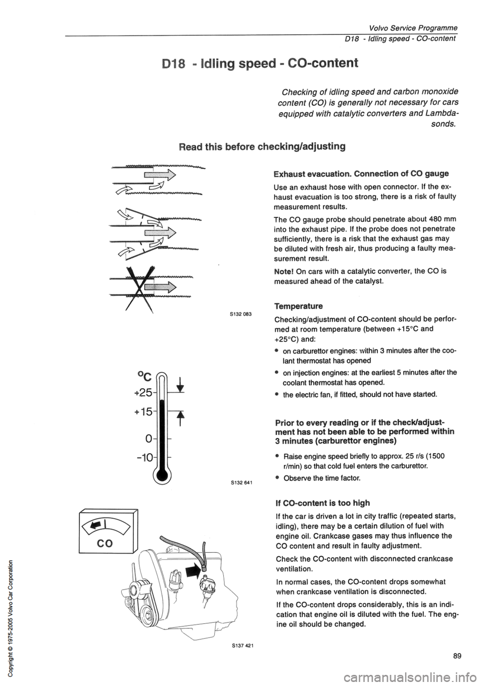 VOLVO 240 1991  Service Repair Manual 
